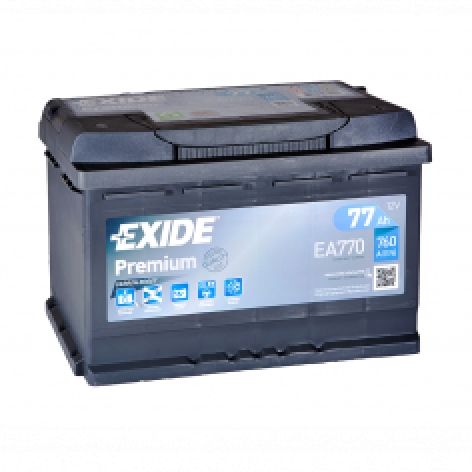 фото Автомобильный аккумулятор Exide Premium 77.0 (EA770)