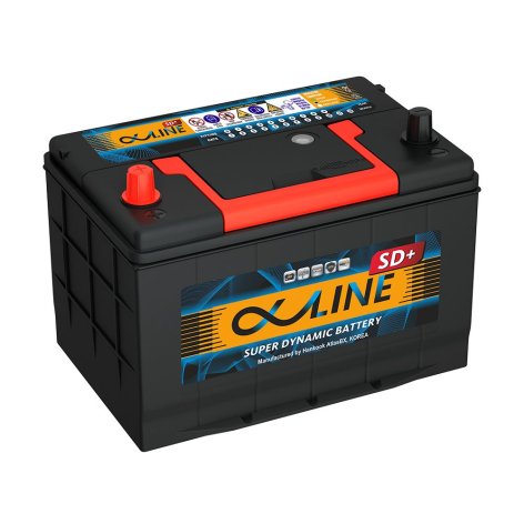 фото Аккумулятор ALPHALINE SD+  80 пр (95D26R)