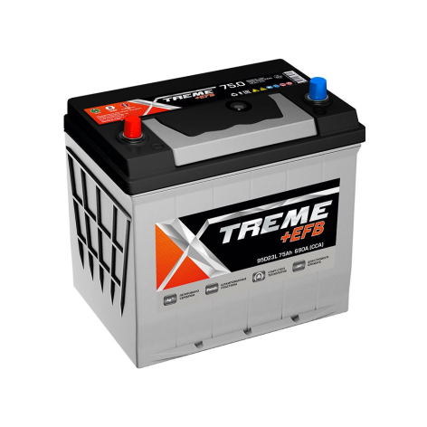 фото Аккумулятор XTREME +EFB  75 обр (95D23L)