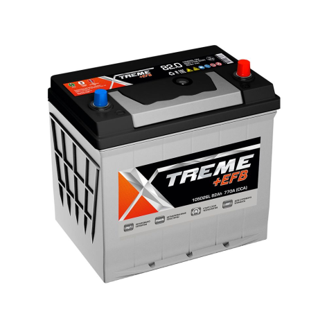 фото Аккумулятор XTREME +EFB  82 обр (105D26L)