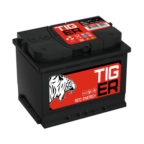 фото Аккумулятор TIGER Red Energy 60 пр (L2.1, BL)