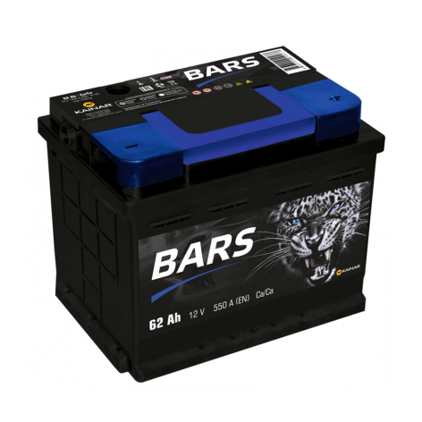 фото Аккумулятор BARS 62 обр (L2.0)