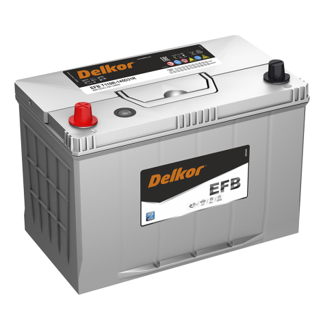 фото Аккумулятор DELKOR EFB  90 пр (145D31R)