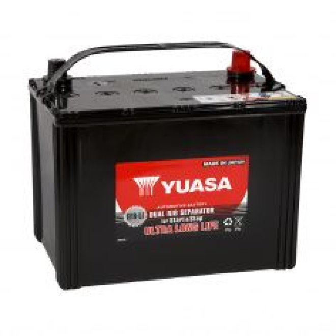 Автомобильный аккумулятор YUASA EFB 110D26R (74)