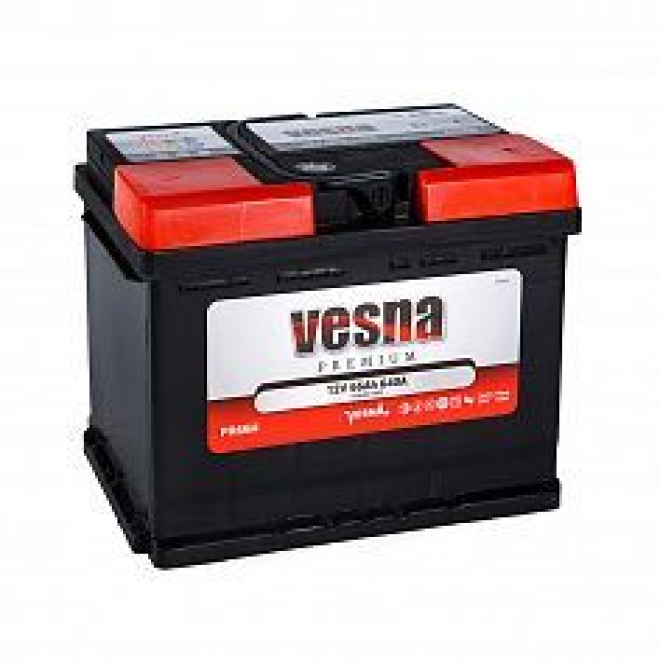 Автомобильный аккумулятор VESNA Premium 66.0 L2