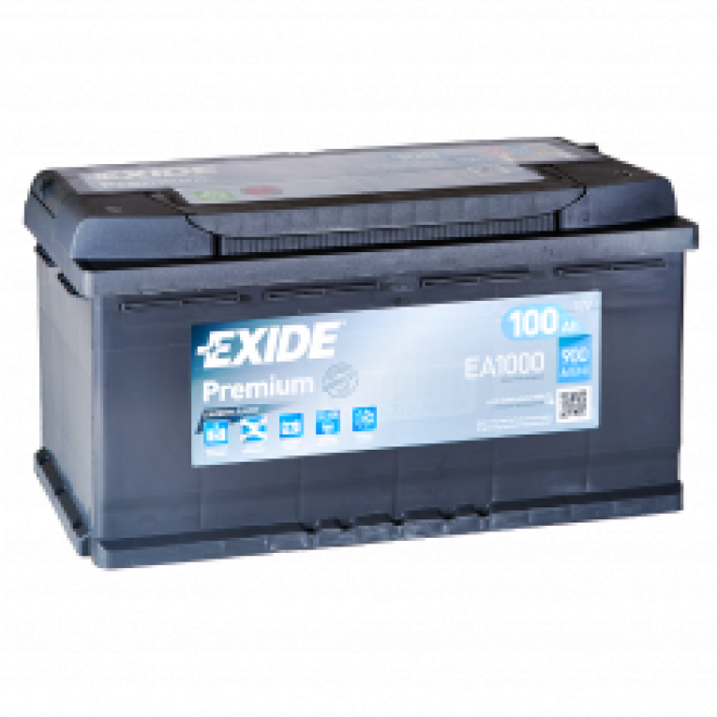 Автомобильный аккумулятор Exide Premium 100.0 (EA1000)