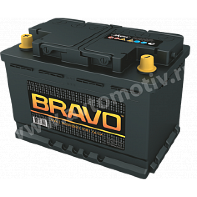 Аккумулятор BRAVO 74 пр (L3.1)