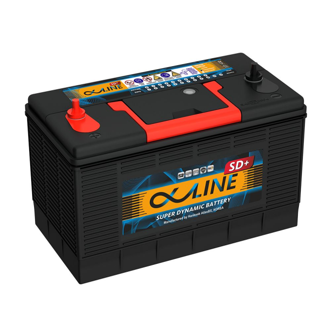 Аккумулятор ALPHALINE SD+   140 уни (31-1000, конус)