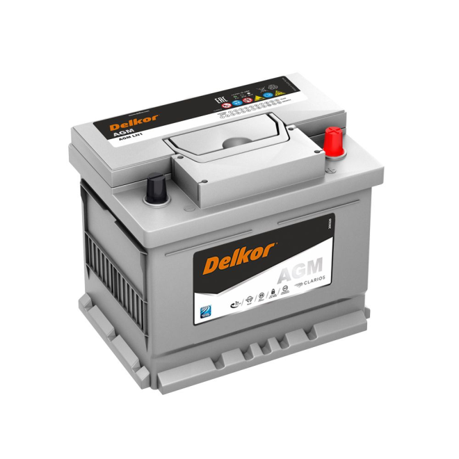 Аккумулятор DELKOR AGM 50 обр (LN1.0)