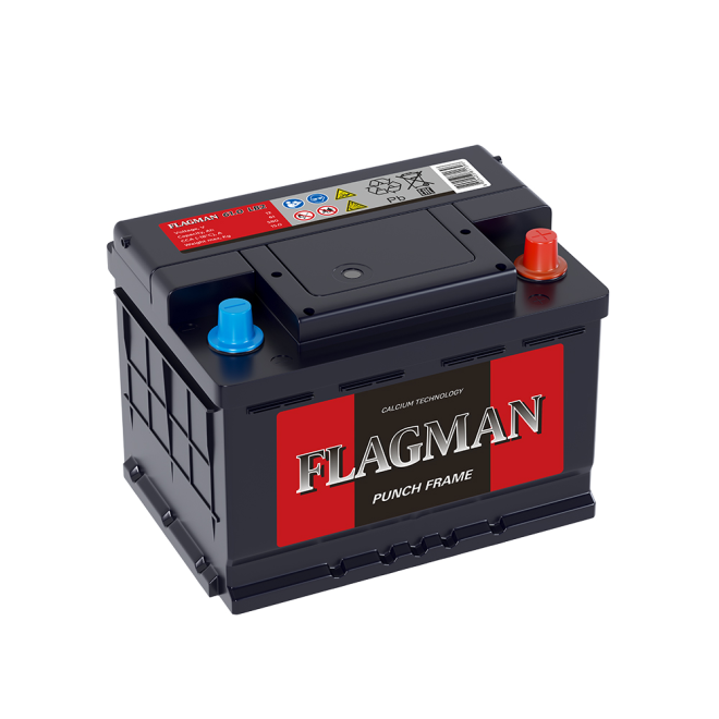 Аккумулятор FLAGMAN 61 обр (LB2.0, низк, CA)