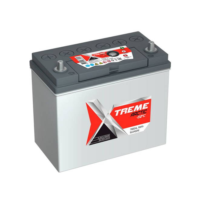 Аккумулятор XTREME Arctic  59 обр (75B24L)