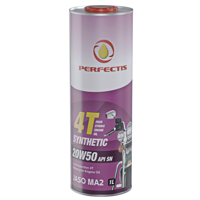 PERFECTIS 4T MOTORBIKE ENGINE OIL, JASO MA2, ACEA A2-98/2, B2-98/2 20w50 1л