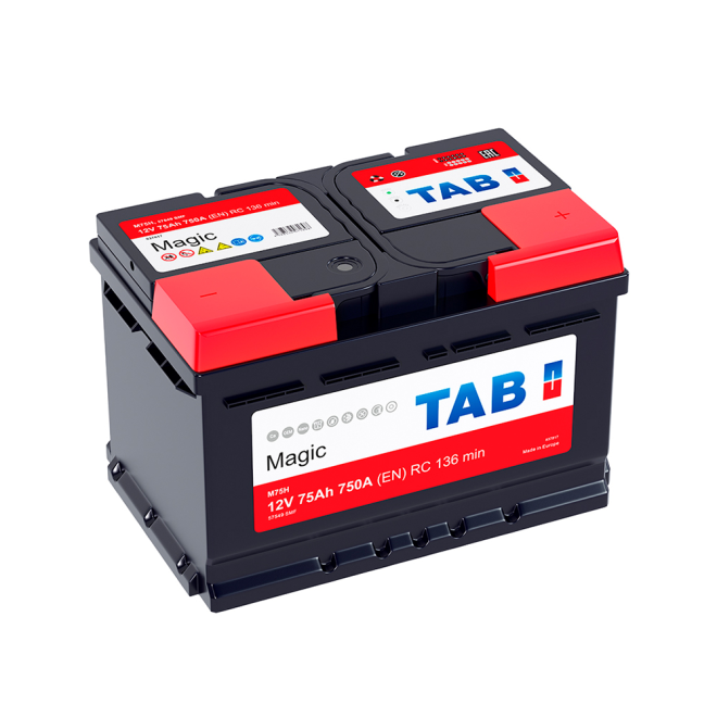 Аккумулятор TAB Magic 75 обр (L3.0)