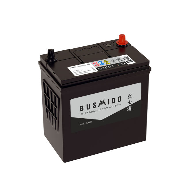 Аккумулятор BUSHIDO SJ  45 пр (50B20R, HO)