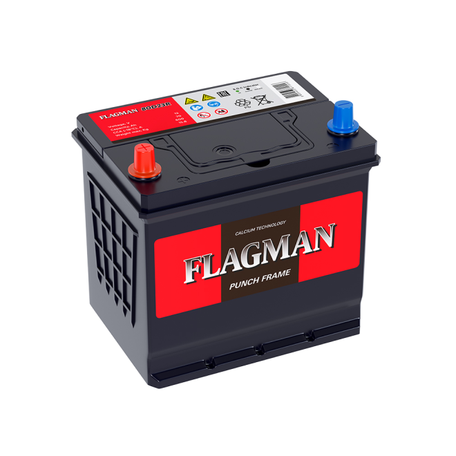 Аккумулятор FLAGMAN  70 пр (80D23R, HO)