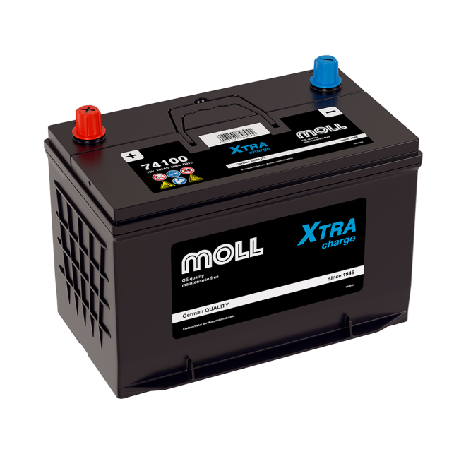 Аккумулятор MOLL XTRA CHARGE  100 обр (D31L, 74100)