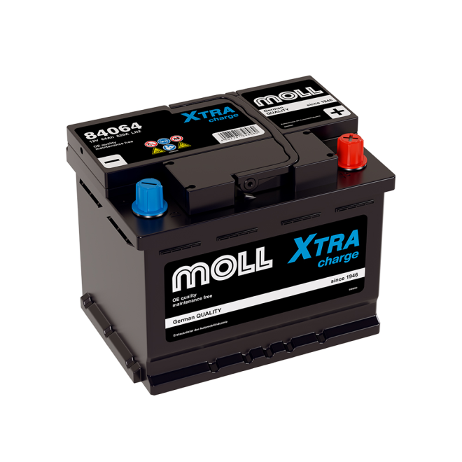 Аккумулятор MOLL XTRA CHARGE 64 обр (L2.0, 84064)