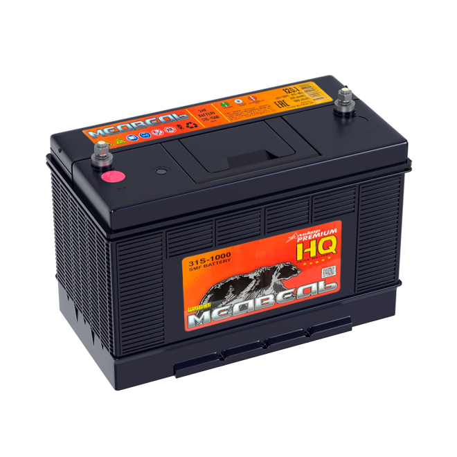 Аккумулятор МЕДВЕДЬ   120 уни (31S-1000, резьба, VLA)