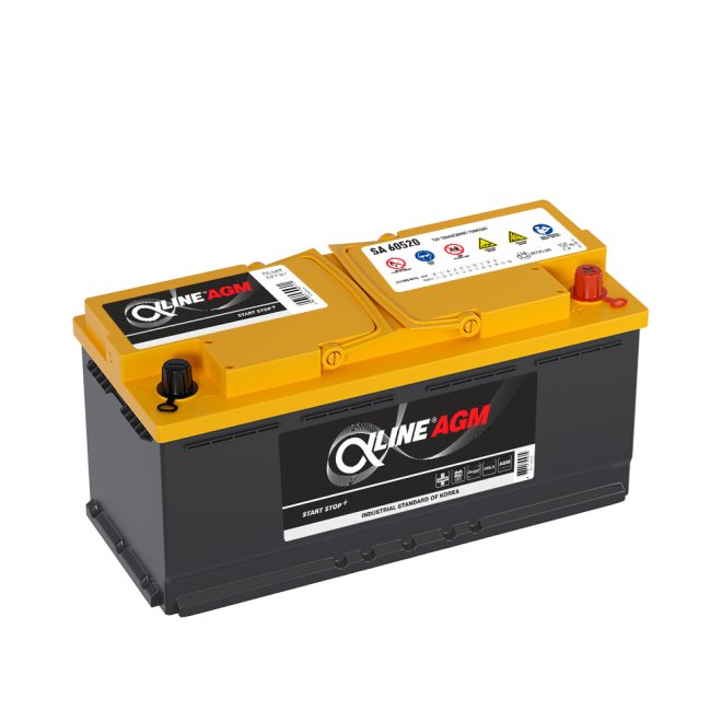 Аккумулятор ALPHALINE AGM 105 обр (L6.0, SA 60520)