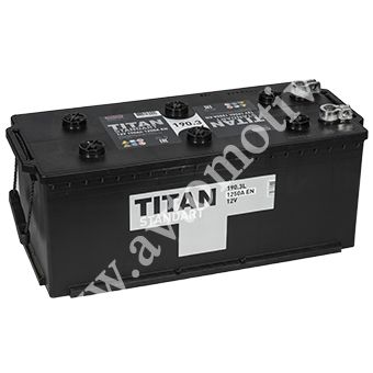Аккумулятор для грузовиков TITAN Standart 190.3 евро фото 340x340