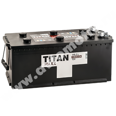 Аккумулятор для грузовиков Titan MAXX 195.3 евро фото 400x400