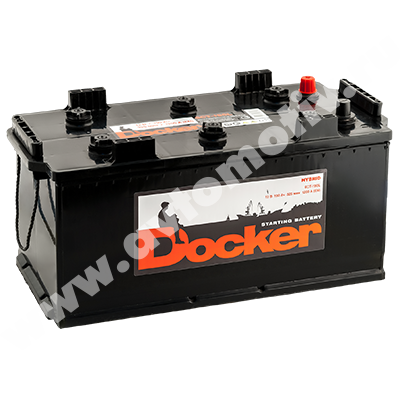 Аккумулятор для грузовиков DockeR 190.4 конус фото 400x400