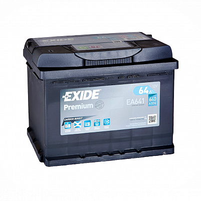 Автомобильный аккумулятор Exide Premium 64.1 (EA641) фото 401x401
