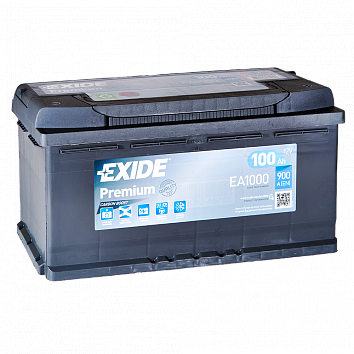 Автомобильный аккумулятор Exide Premium 100.0 (EA1000) фото 354x354