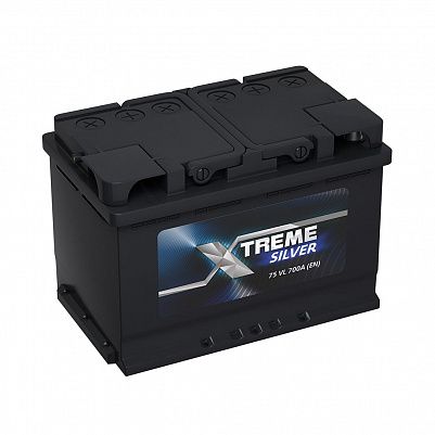 Автомобильный аккумулятор X-treme Silver (АКОМ) 75.0 фото 401x401