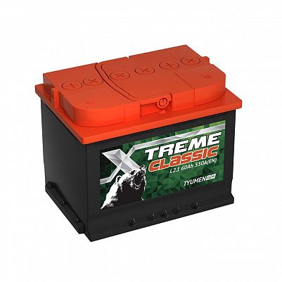 Автомобильный аккумулятор X-treme CLASSIC (Тюмень) 60.1 фото 401x401
