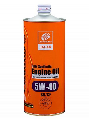Autobacs Engine Oil FS 5w40 SN/CF 1л фото 300x401