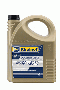 SWD Rheinol  Primus CVS 5W40 4л ACEA A3-/B4-12 API SN/CF фото 234x354