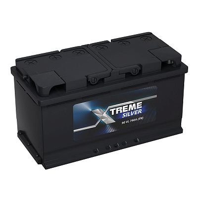 Автомобильный аккумулятор X-treme Silver (АКОМ) 90.1 фото 400x400