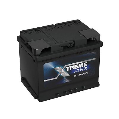 Автомобильный аккумулятор X-treme Silver (АКОМ) 55.1 фото 400x400