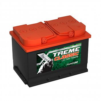 Автомобильный аккумулятор X-treme CLASSIC (Тюмень) 75.1 фото 354x354