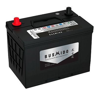 Автомобильный аккумулятор BUSHIDO Premium 110D26L (90) фото 400x400