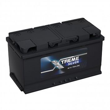 Автомобильный аккумулятор X-treme Silver (АКОМ) 90.0 фото 354x354