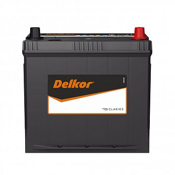 Автомобильный аккумулятор DELKOR 75D23L (65) обр фото 354x354