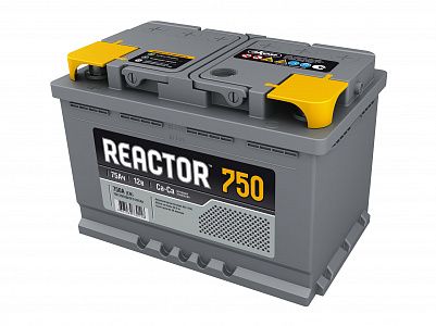 Автомобильный аккумулятор Reactor 75.0 фото 401x300