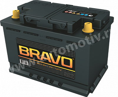 Автомобильный аккумулятор Bravo 74.1 фото 401x330