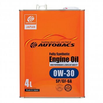 Autobacs Engine Oil FS 0w30 SP/GF-6A 4л фото 354x354
