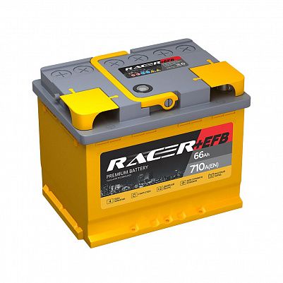 Автомобильный аккумулятор RACER+EFB 66.1 фото 401x401