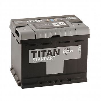 Автомобильный аккумулятор TITAN Standart 60.0 фото 354x354