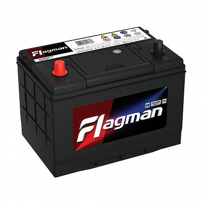 Автомобильный аккумулятор Flagman 100D26R (80) фото 401x401