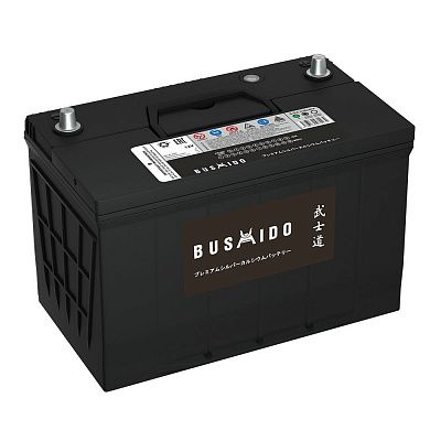 Автомобильный аккумулятор BUSHIDO 115D31R (100) фото 400x400