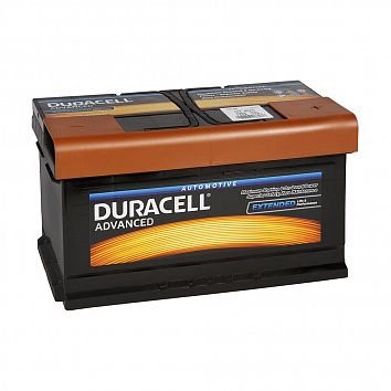 Автомобильный аккумулятор Duracell 80.0 (DA 80) фото 354x354