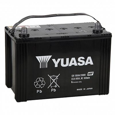 Автомобильный аккумулятор YUASA MF Black Edition 115D31R (90) фото 401x401