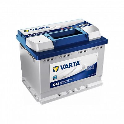 Автомобильный аккумулятор Varta D43 Blue Dynamic (560 127 054) 60Ah 540A фото 401x401