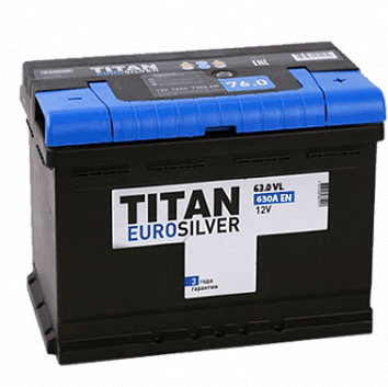 Автомобильный аккумулятор Titan EUROSILVER 61.1 фото 354x353