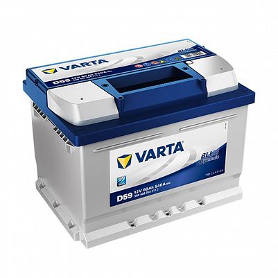 Автомобильный аккумулятор Varta D59 Blue Dynamic (560 409 054) 60Ah низкий фото 401x401